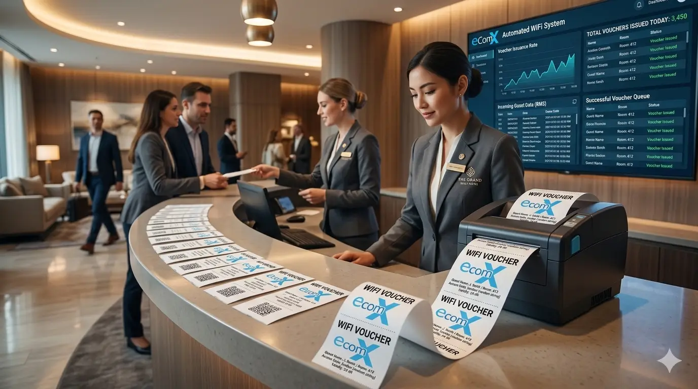 Case Study: Automating Hotel WiFi Voucher Creation for Thousands of Guests