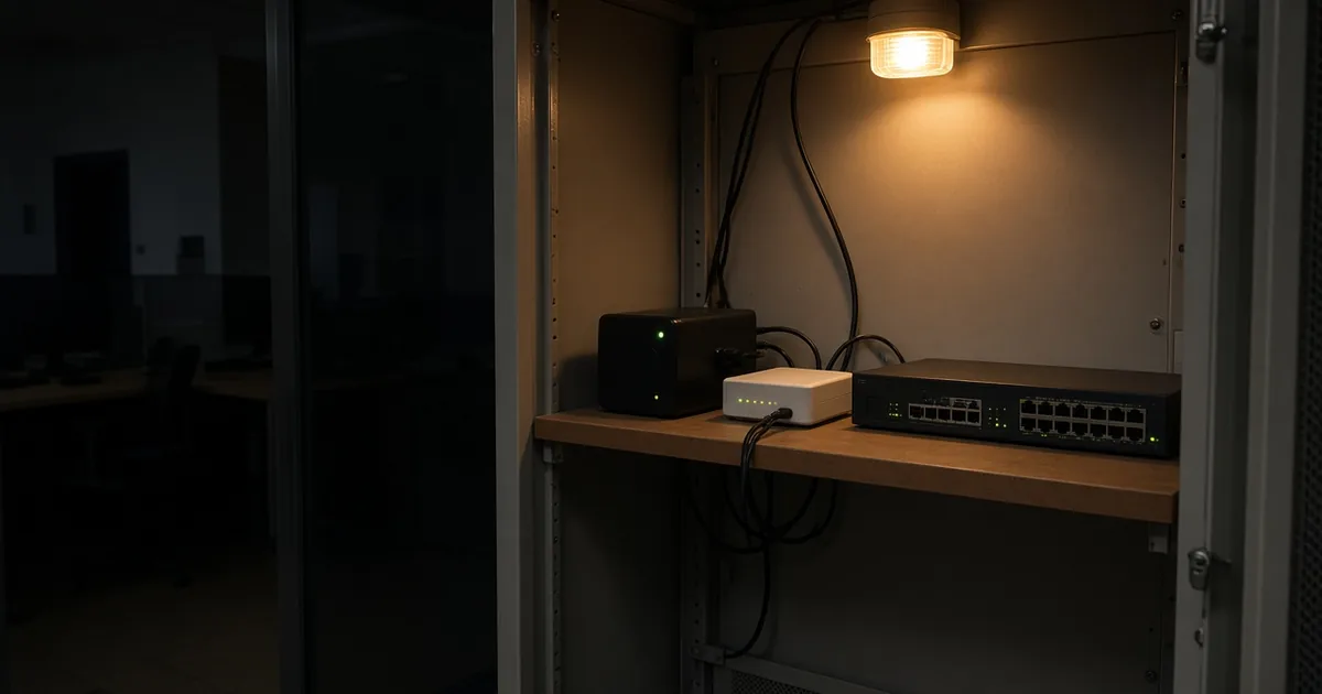 Keeping the office online when the power goes